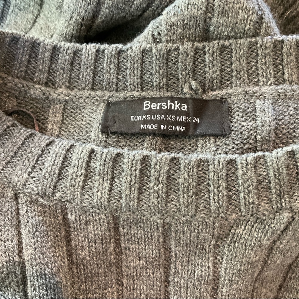 Bershka Gray Knit Sweater - Picture 5 of 8